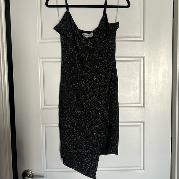 Asymmetrical Sparkly Dress - Picture 1 of 4